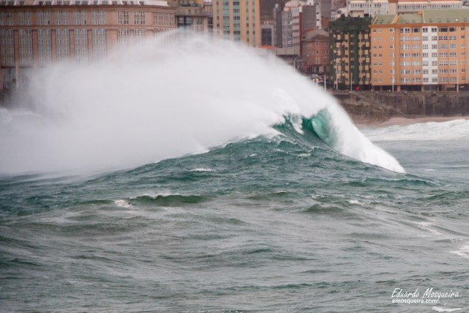 Temporal en Riazor