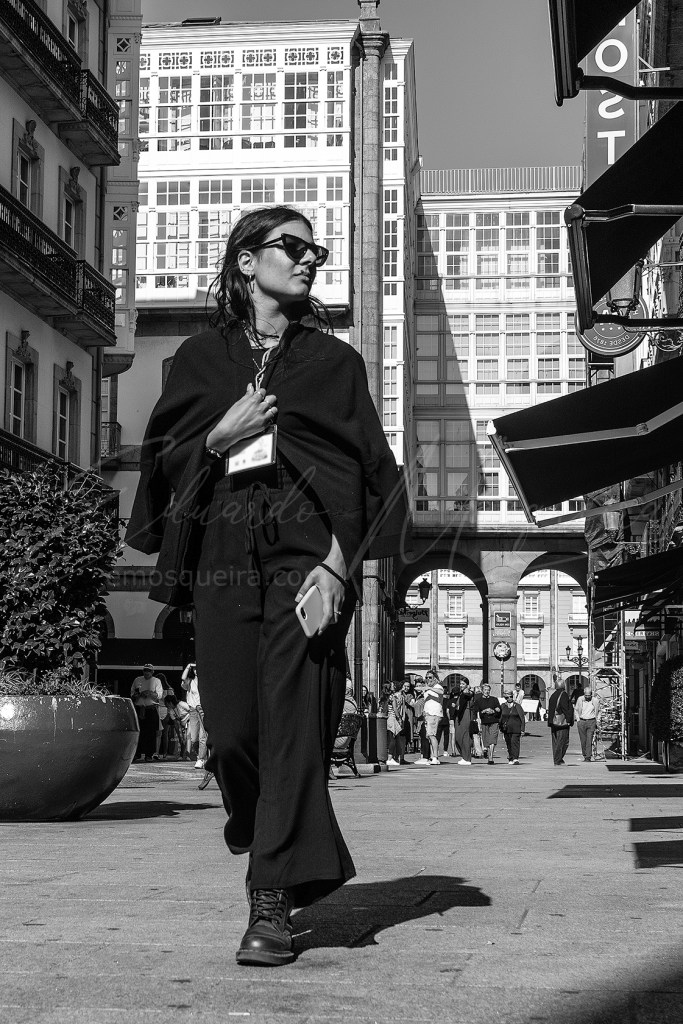 Paseando por las calles de Coruña